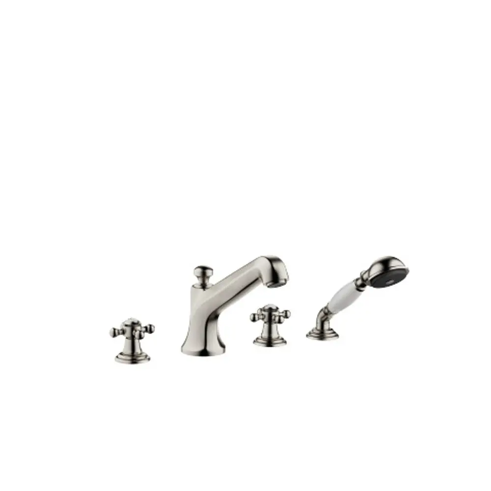 Dornbracht-MADISON-Wannen-Vierlochbatterie-Ausladung 225mm-platin gebürstet, 27502360-06 Galeriebild 1